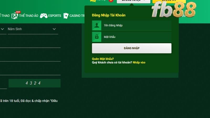 fb88 – Các bước đăng nhập chuẩn chỉ nhất